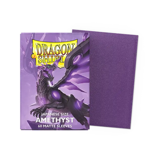 Dragon Shield: Sleeves – Japanese Size Sleeves – Matte Amethyst 60
