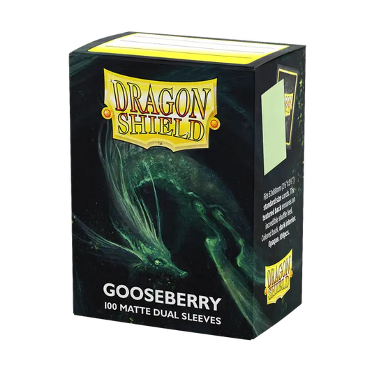 Dragon Shield: Sleeves – Matte Dual – Gooseberry 100