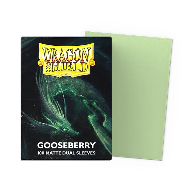 Dragon Shield: Sleeves – Matte Dual – Gooseberry 100