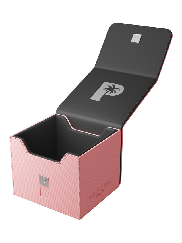 pink deck box for Pokémon MTG and One Piece cards