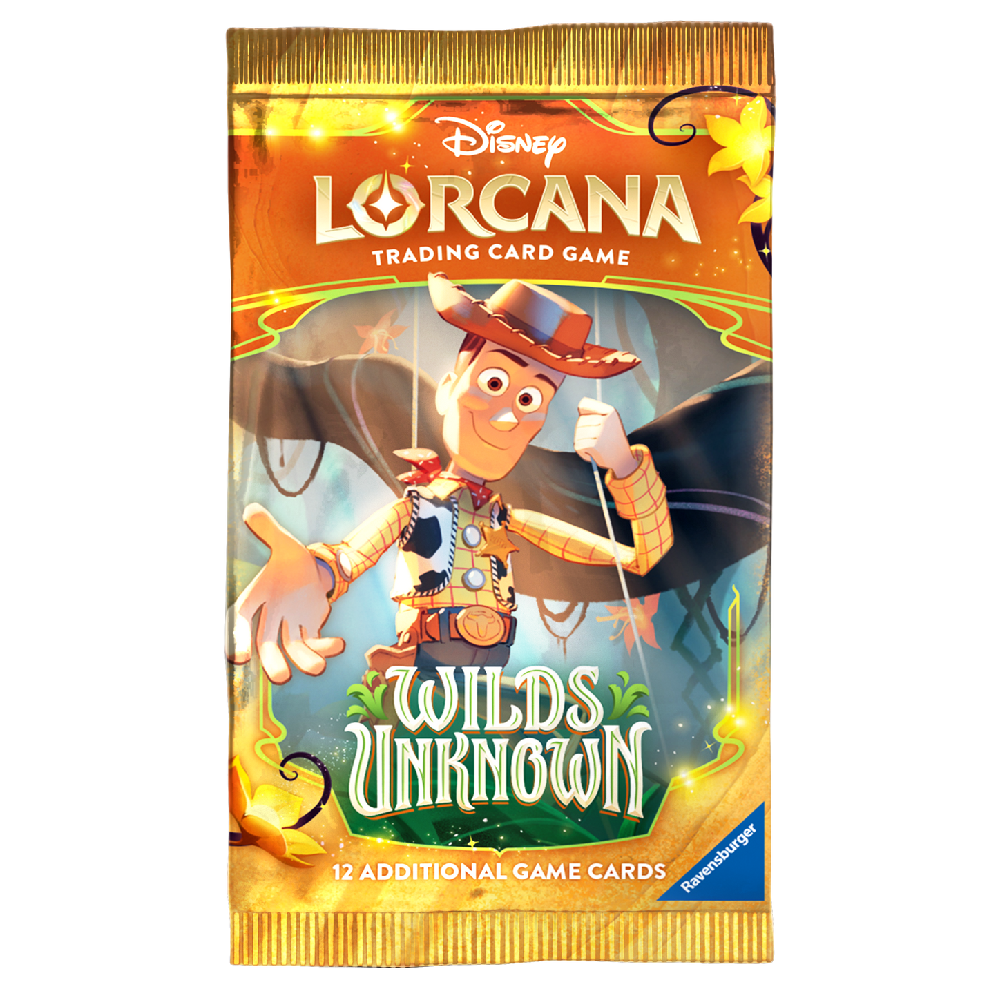 Disney Lorcana Wilds Unknown booster pack Woody