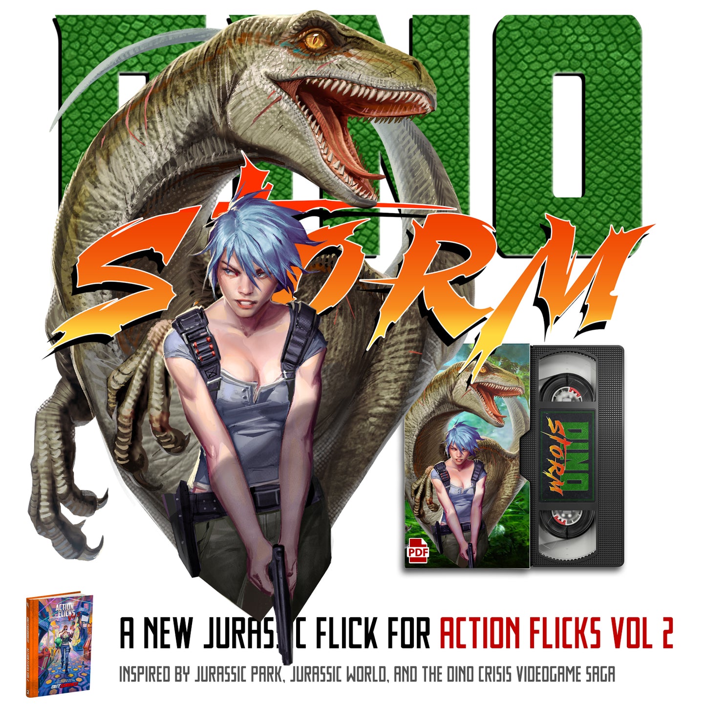 Outgunned Action Flicks – Volume 2 - Physical + Digital