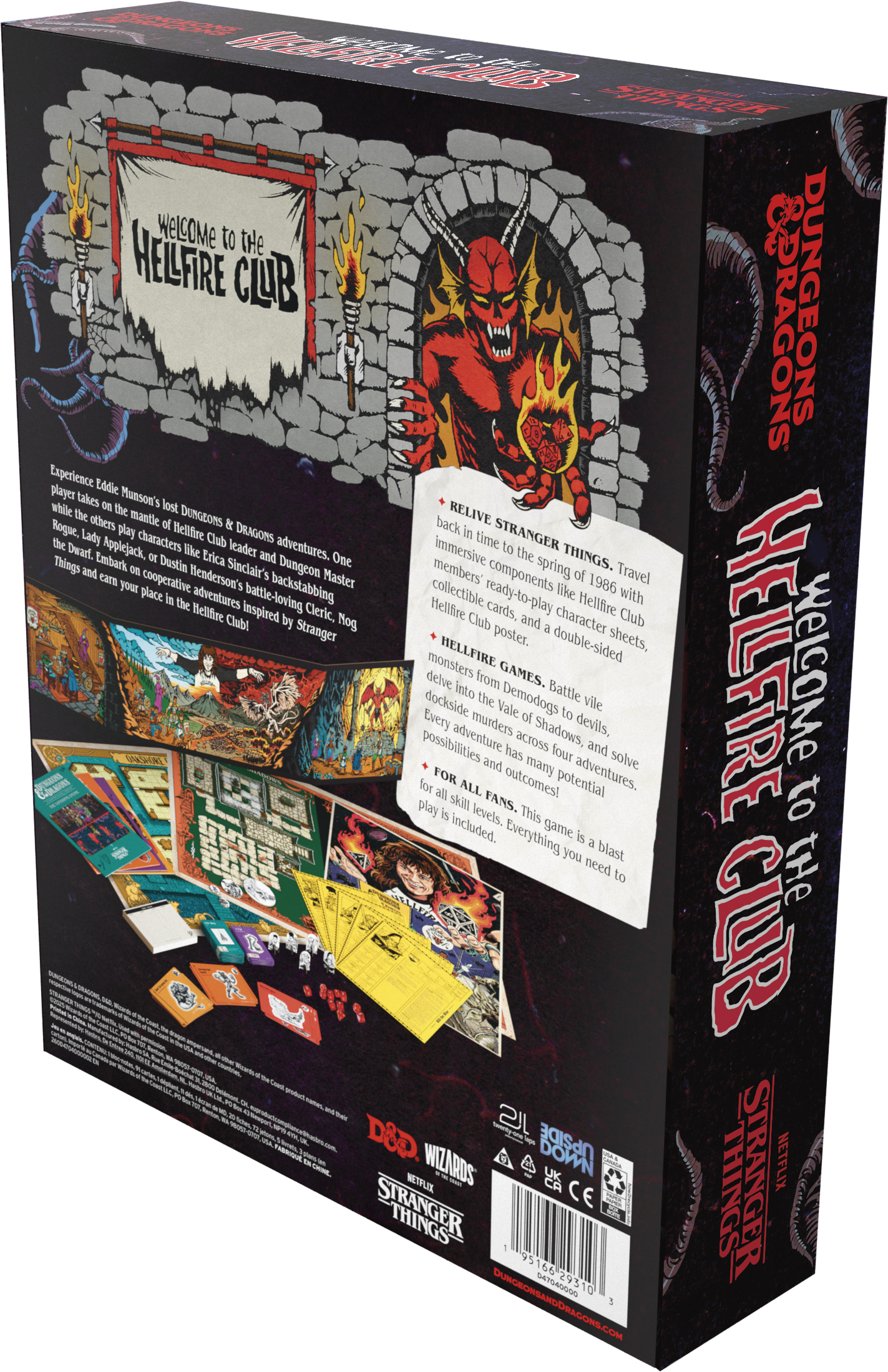 D&D Stranger Things: Welcome to the Hellfire Club - Expected October Release