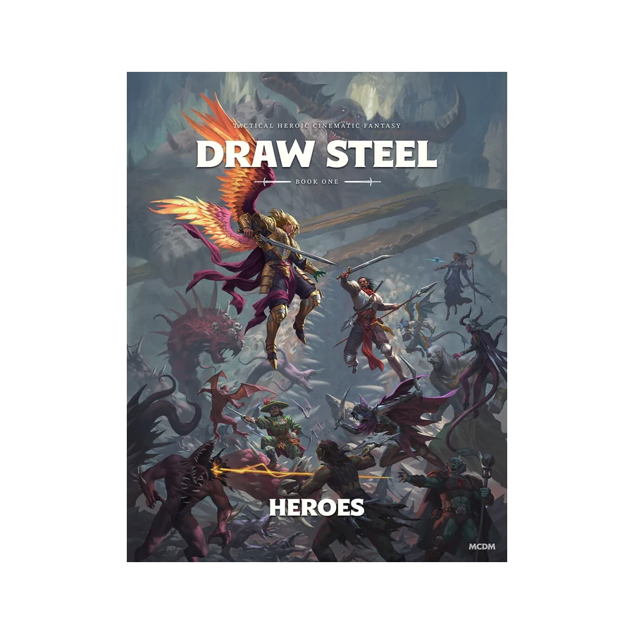 Draw Steel Core Rules Bundle - Hardcover & PDF (Preorder) PDF Available now