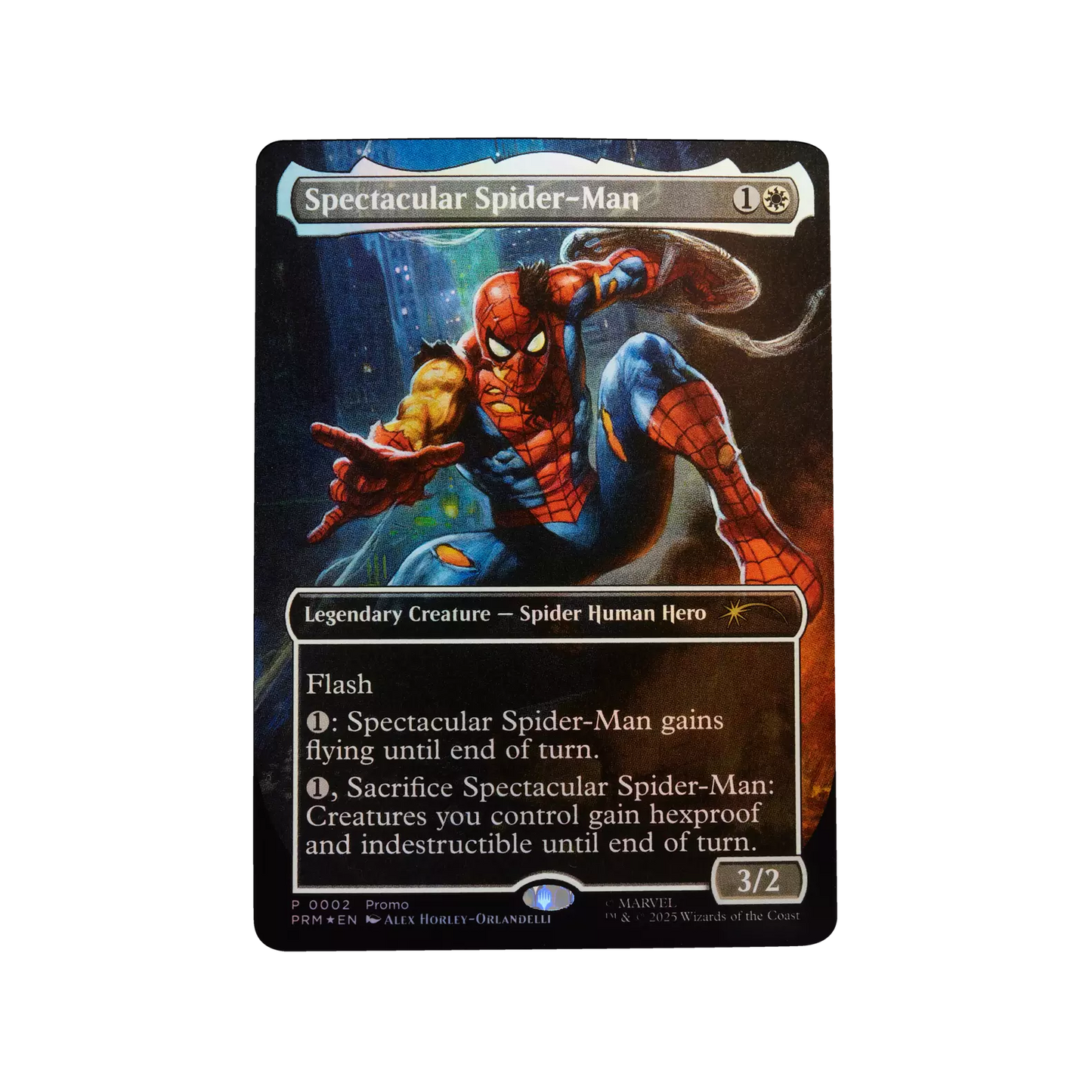 Marvel Legends Series Magic: The Gathering Battle-Damaged Spider-Man (preorder - Est Oct)