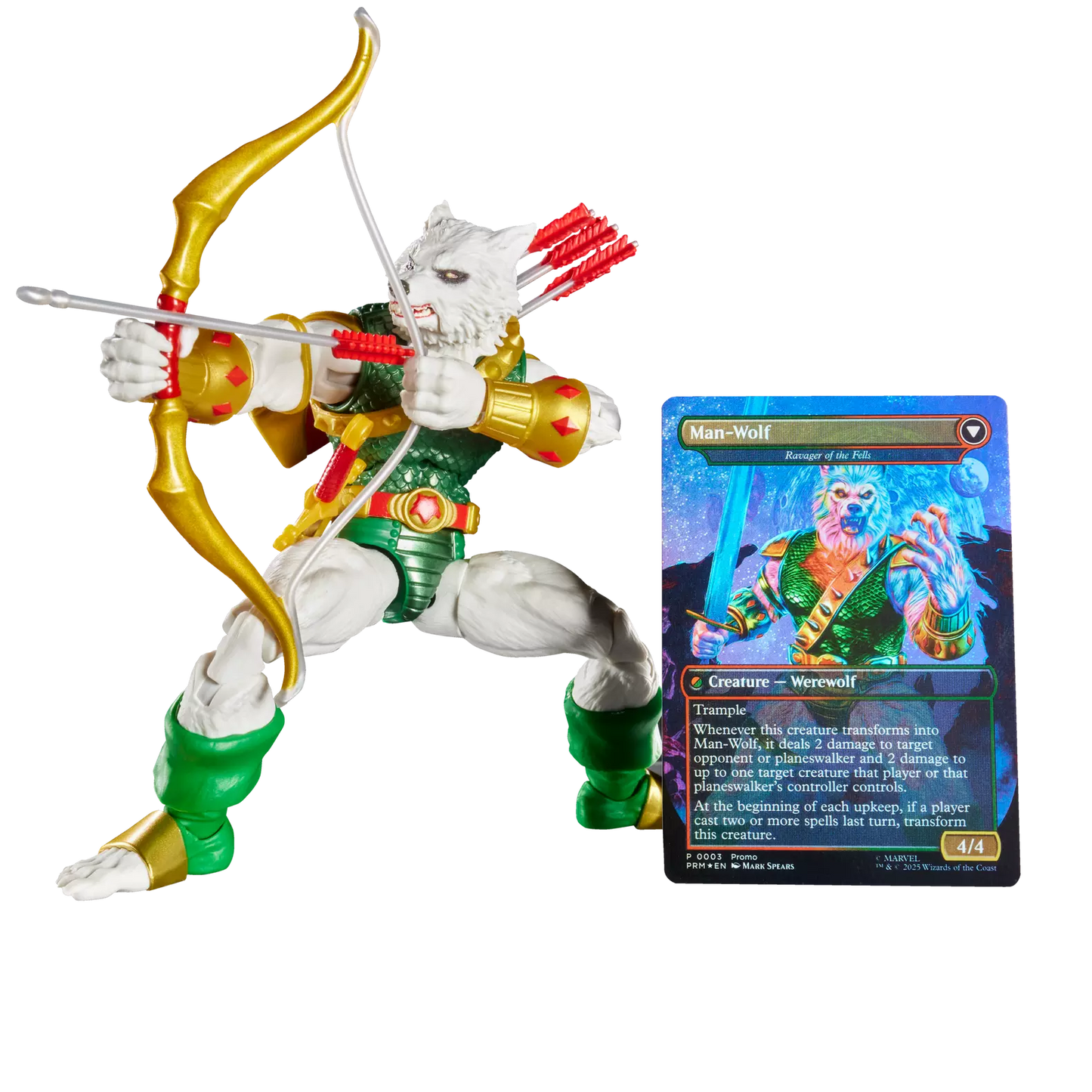 Marvel Legends Series Magic: The Gathering Man-Wolf (preorder - Est Oct)