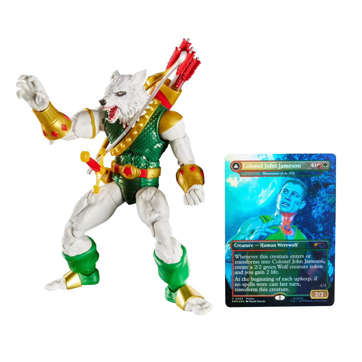 Marvel Legends Series Magic: The Gathering Man-Wolf (preorder - Est Oct)