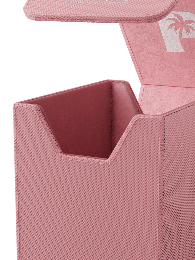 Pink graded card case for Pokémon MTG and collectable cards