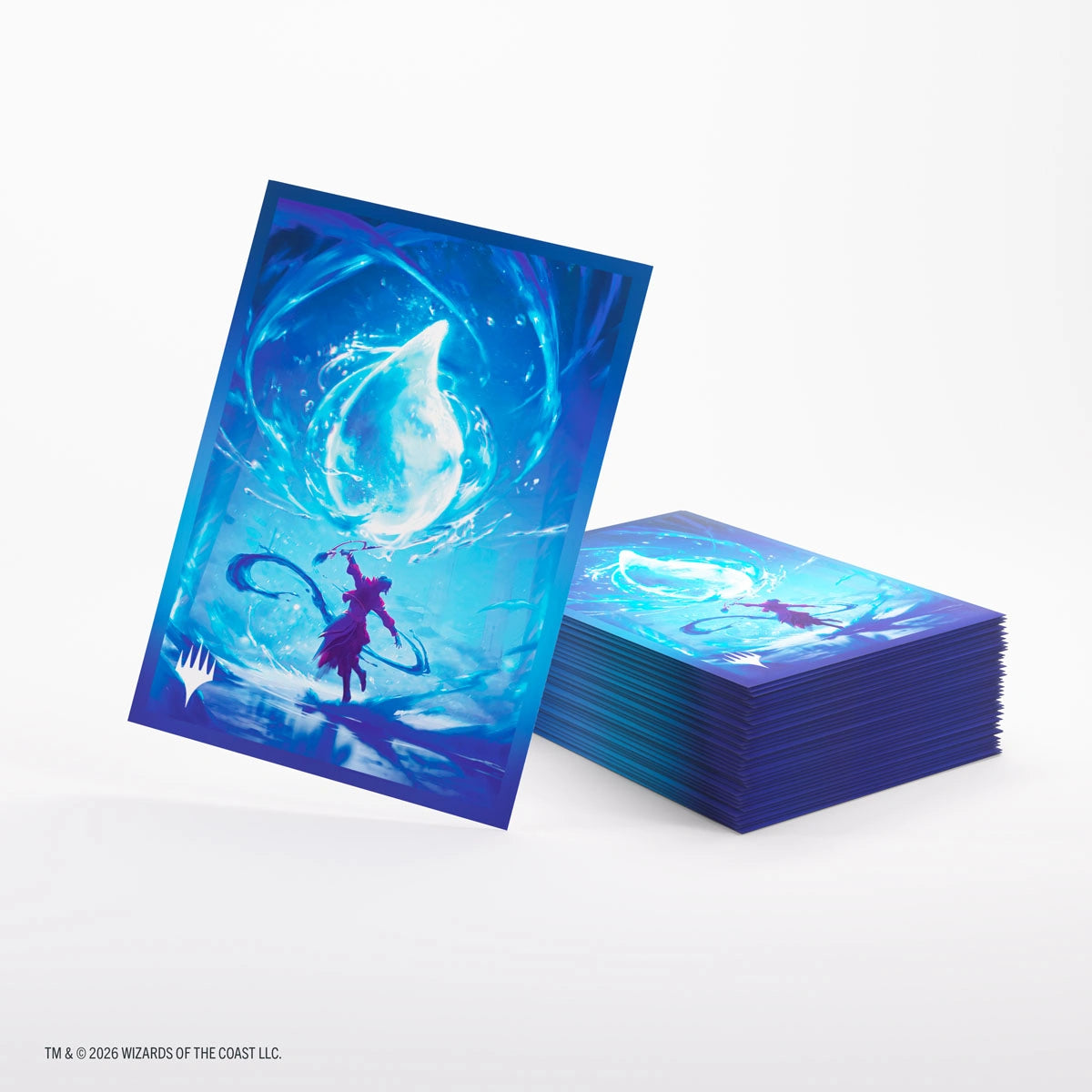 Gamegenic Magic The Gathering Secrets of Strixhaven Premium Art Sleeves - Island (66 x 92 mm) (105 Sleeves Per Pack)