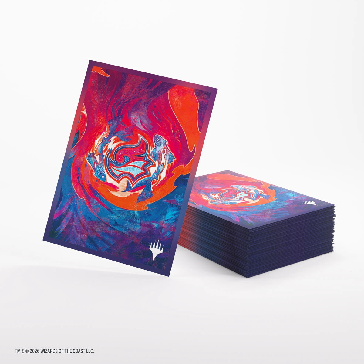 Gamegenic Magic The Gathering Secrets of Strixhaven Premium Art Sleeves - Prismari (66 x 92 mm) (105 Sleeves Per Pack)