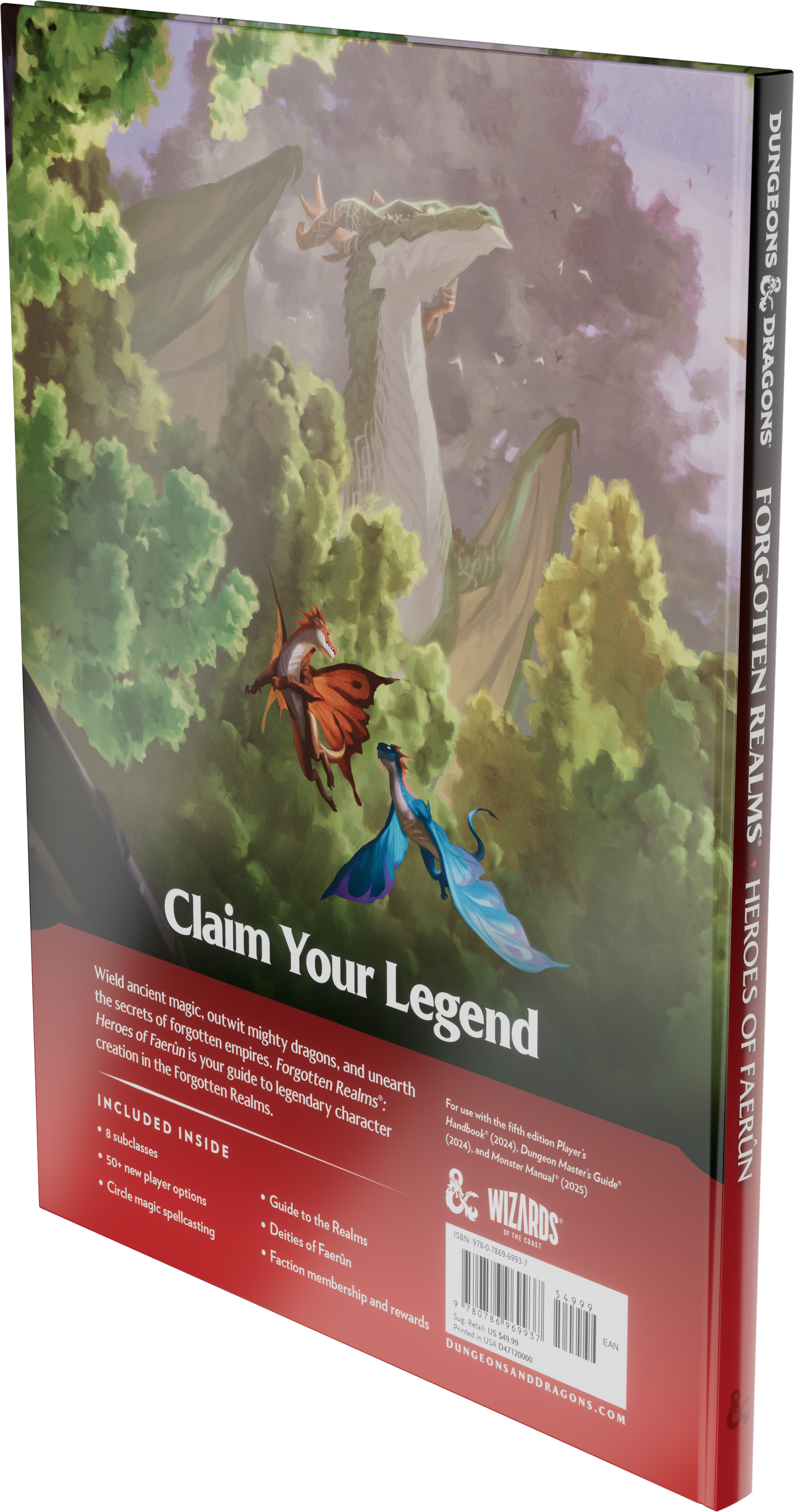 D&D Forgotten Realms: Heroes of Faerun (preorder)