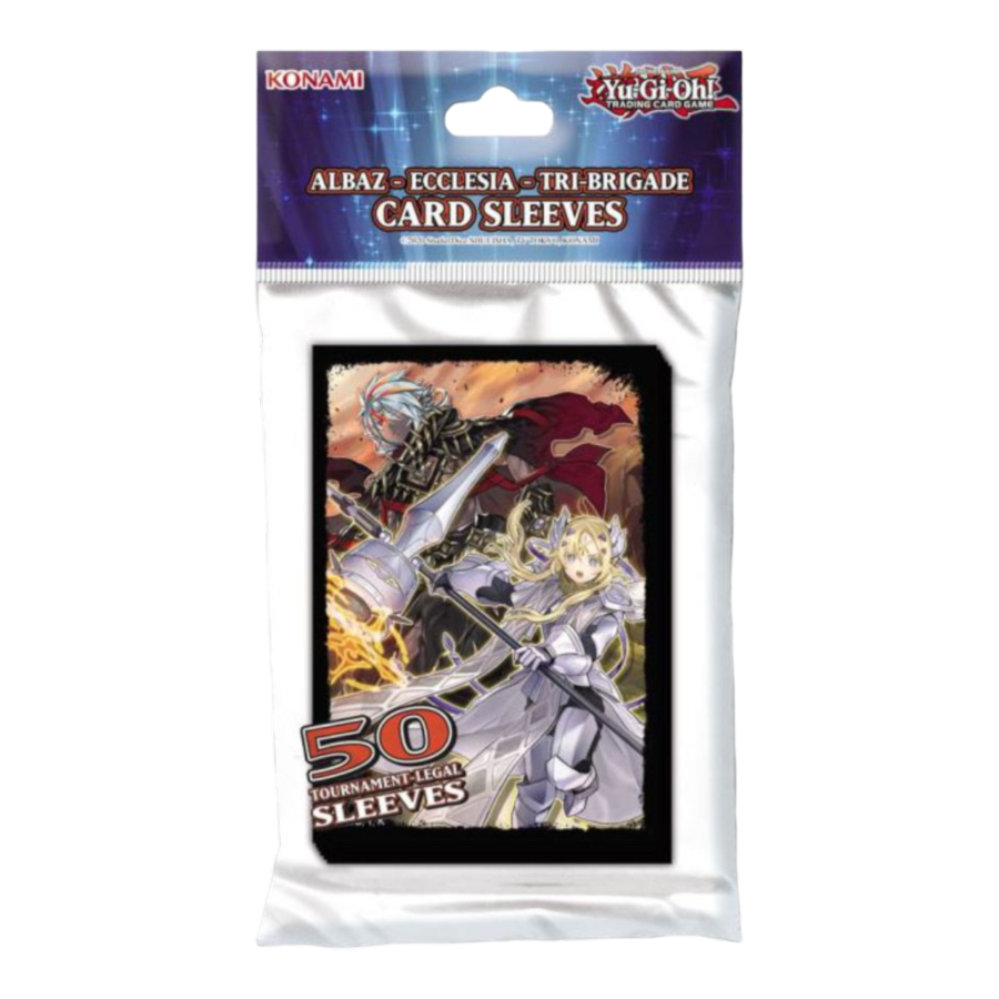 Yu-Gi-Oh! - Trading Card Game Albaz Ecclesia Tri-Brigade Card Sleeves 50ct