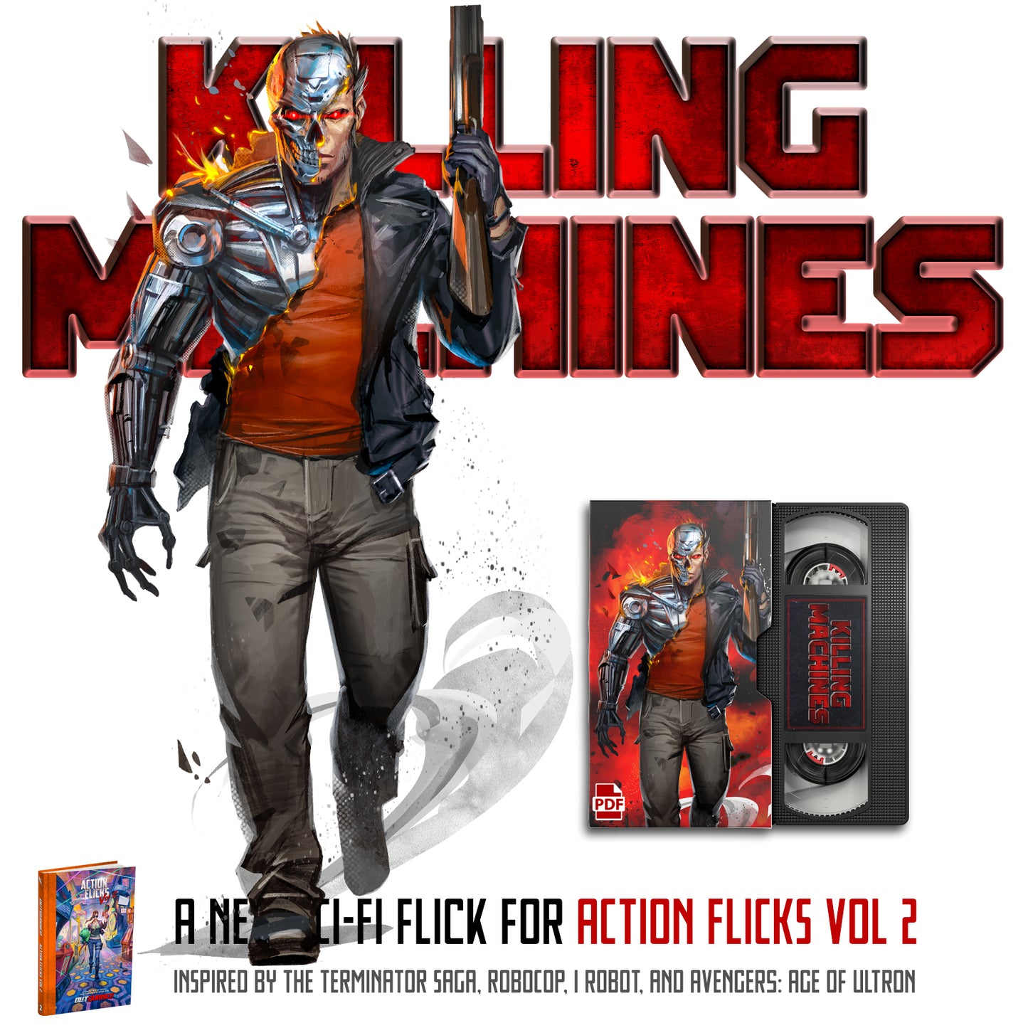 Outgunned Action Flicks – Volume 2 - Physical + Digital