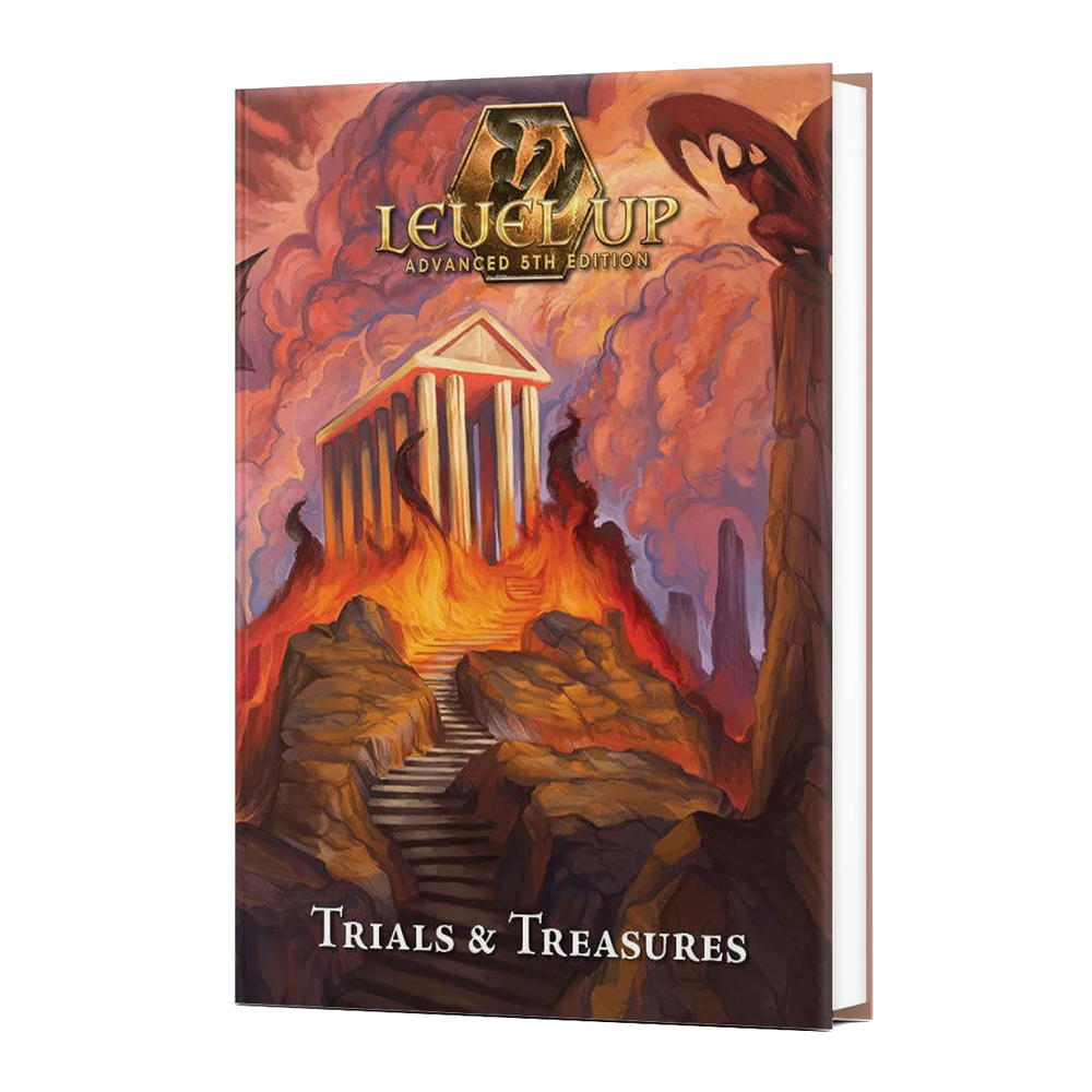 Level Up Advenced 5e - Trials and Treasures - Hardcover & Digital