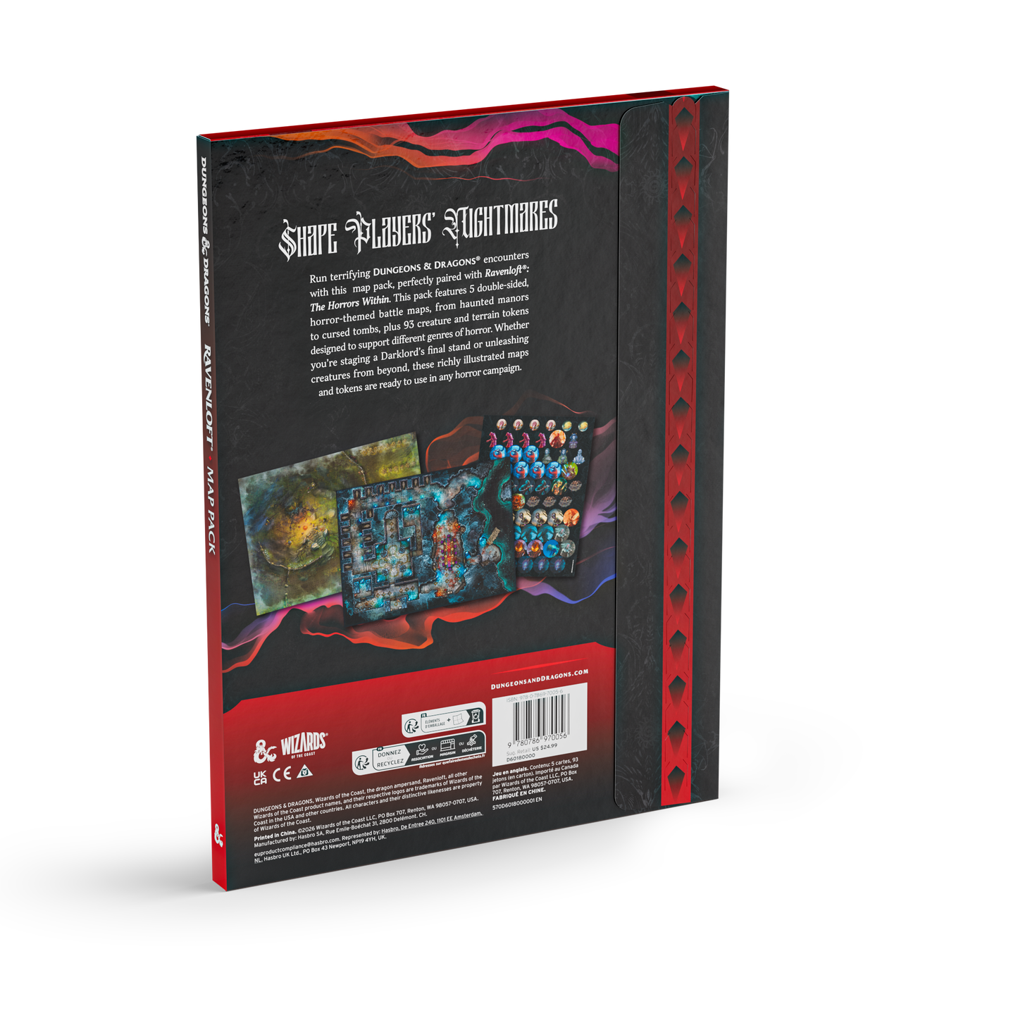 D&D The Horrors Within: Map Pack - Preorder