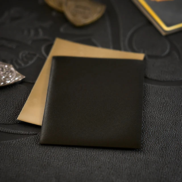Dragon Shield Black & Gold Matte Dual Sleeves