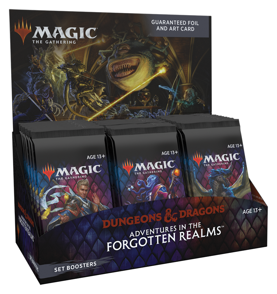 Magic Adventures in the Forgotten Realms Set Booster Box