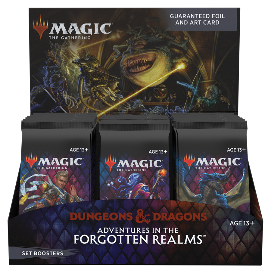 Magic Adventures in the Forgotten Realms Set Booster Box