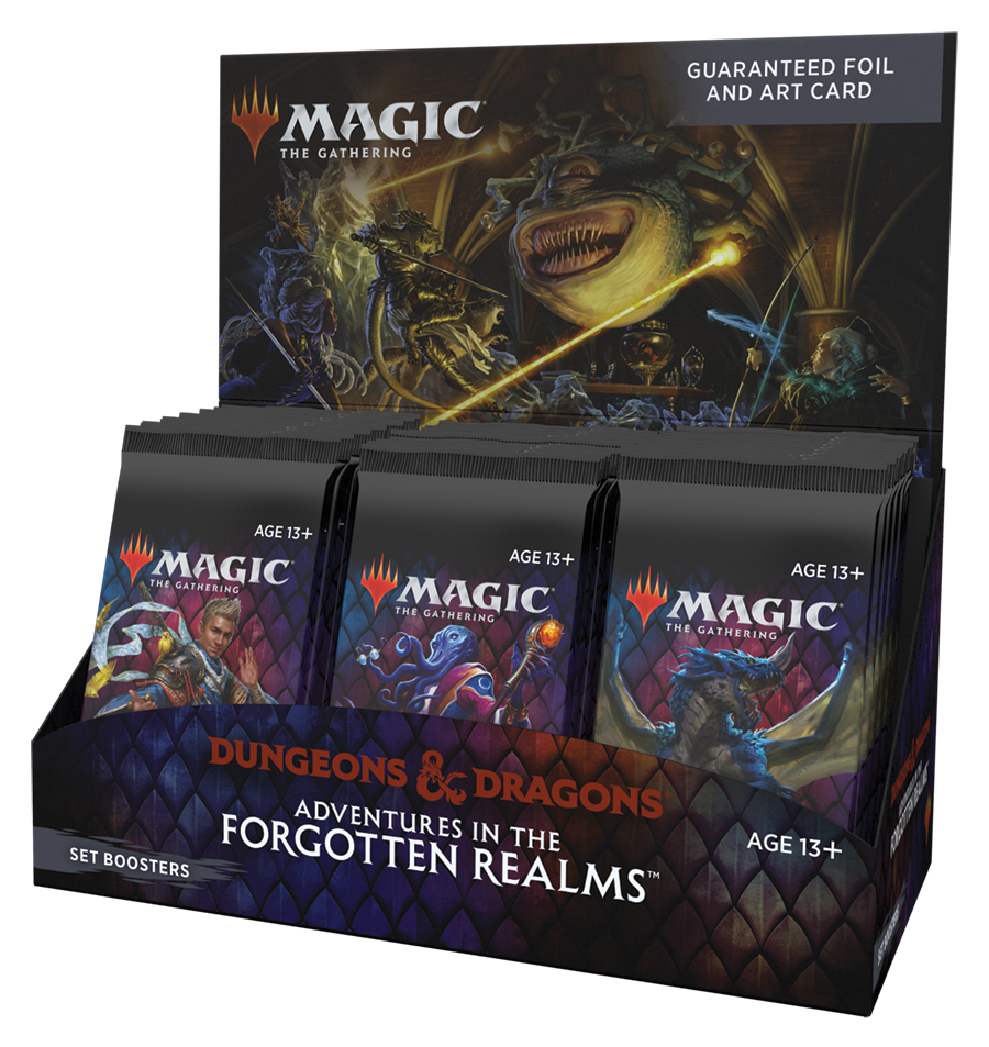 Magic Adventures in the Forgotten Realms Set Booster Box