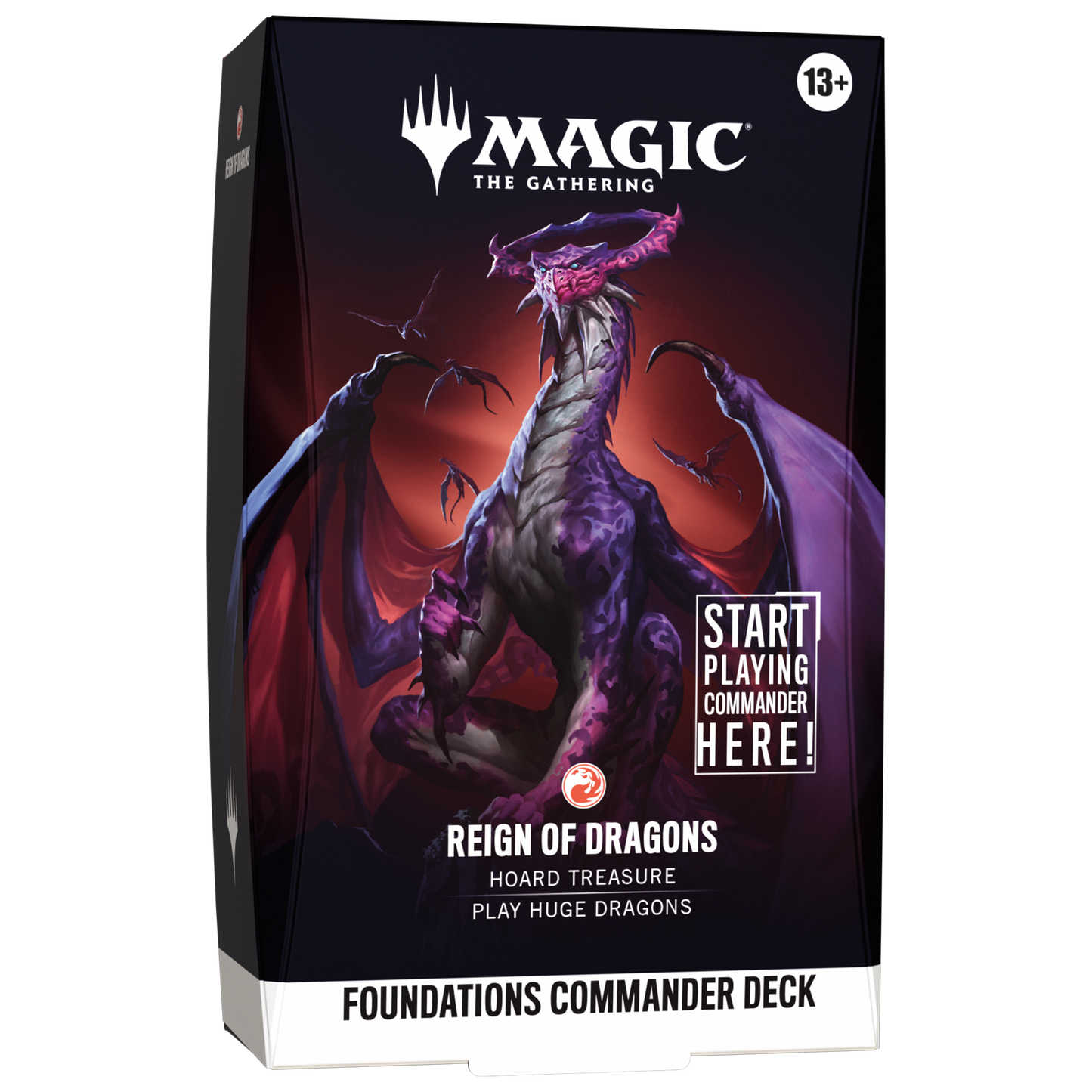 Magic The Gathering: Foundations Commander Deck - Reign of Dragons