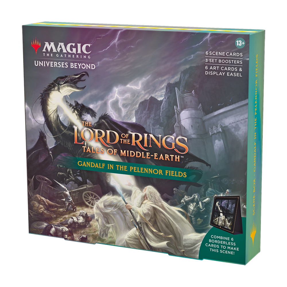 Magic Lord of the Rings - Scene Box Gandalf in the Pelennor Fields
