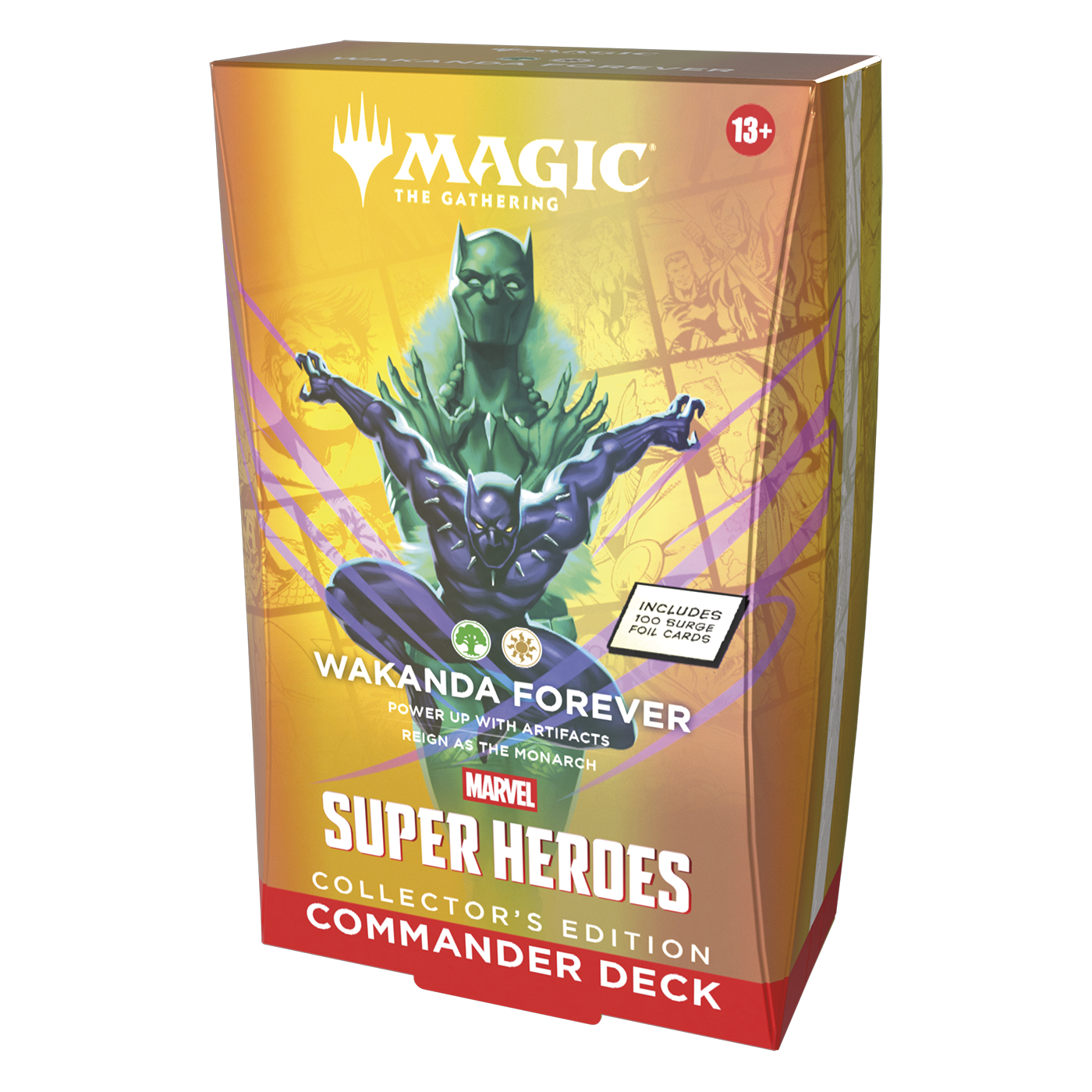 Magic Marvel Super Heroes - Collector Commander Deck Wakanda Forever - Preorder