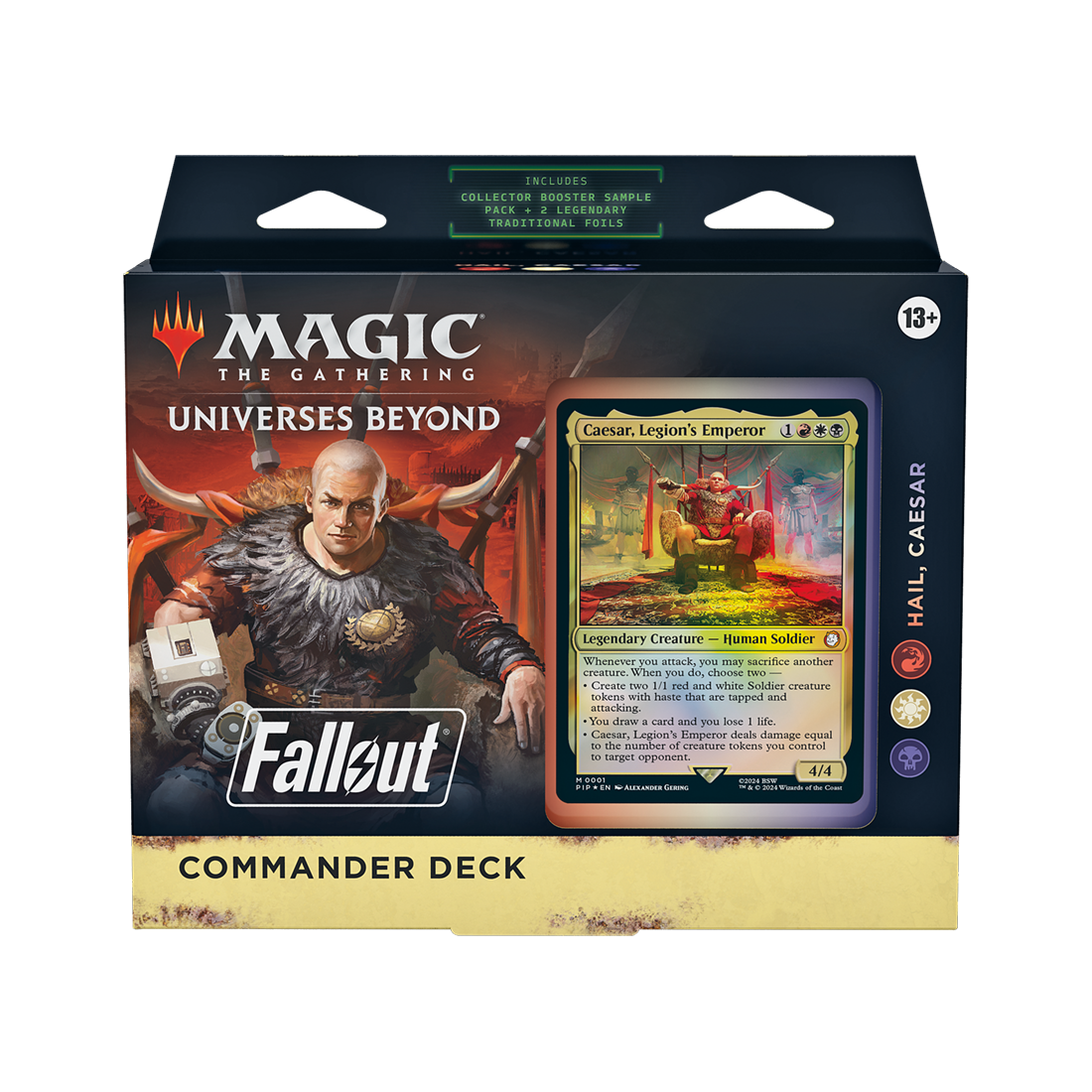 Magic Fallout - Commander Deck Hail, Caesar