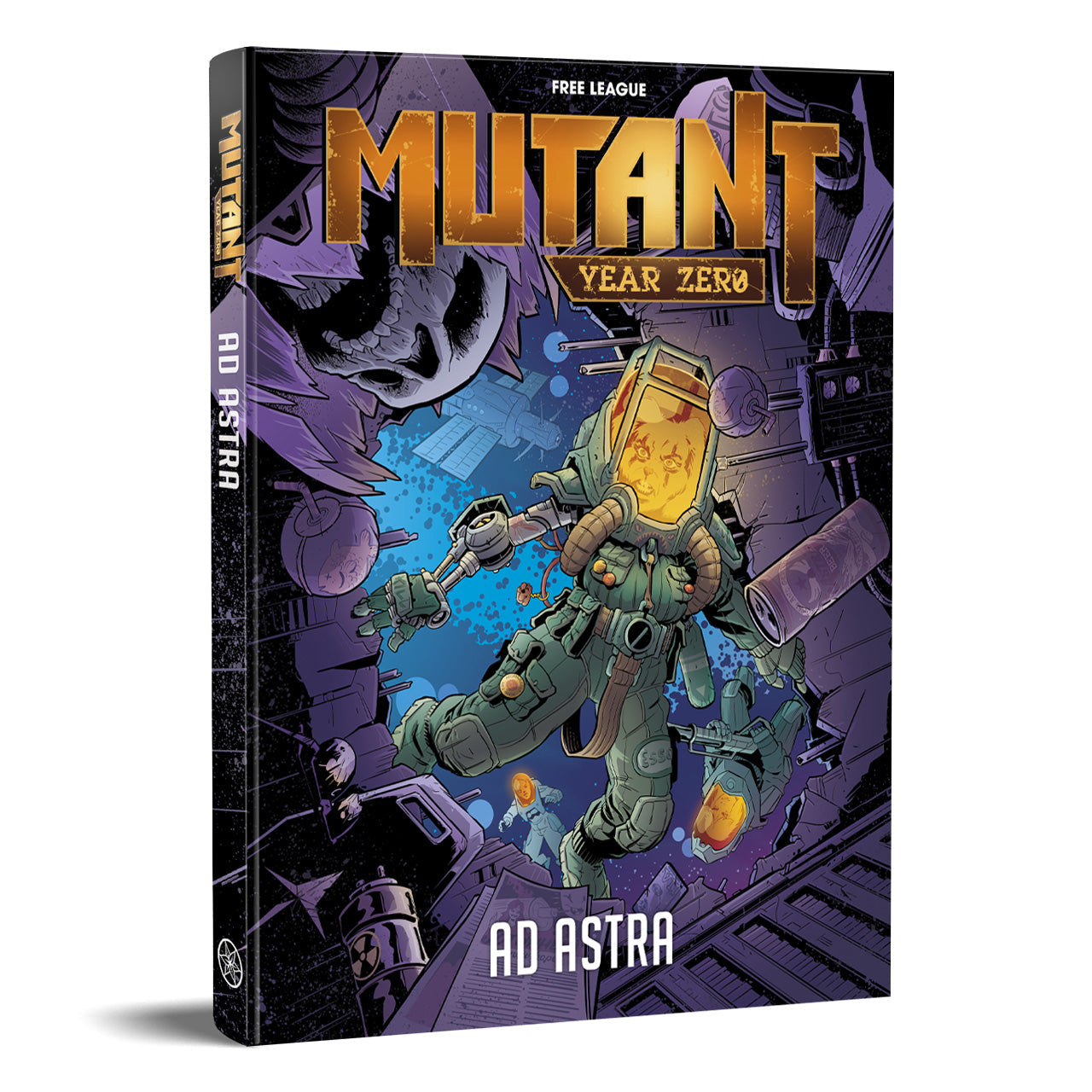 Mutant Year Zero RPG, Ad Astra front cover view 6