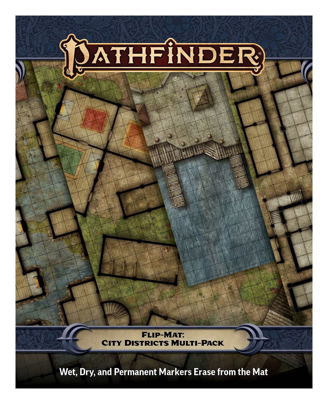 Pathfinder Flip-Mat: City Districts Multi-Pack