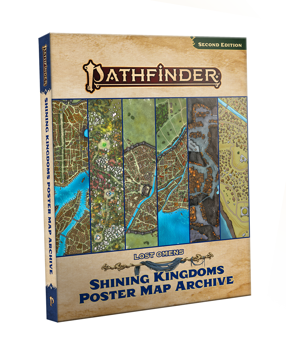 Pathfinder Lost Omens Shining Kingdoms Poster Map Archive (P2)