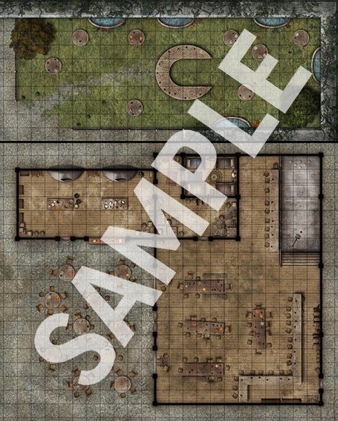 Pathfinder Accessories: FlipMat Classics: Urban Tavern