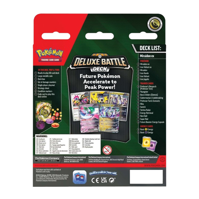 POKÉMON TCG Deluxe Battle Deck Miraidon ex
