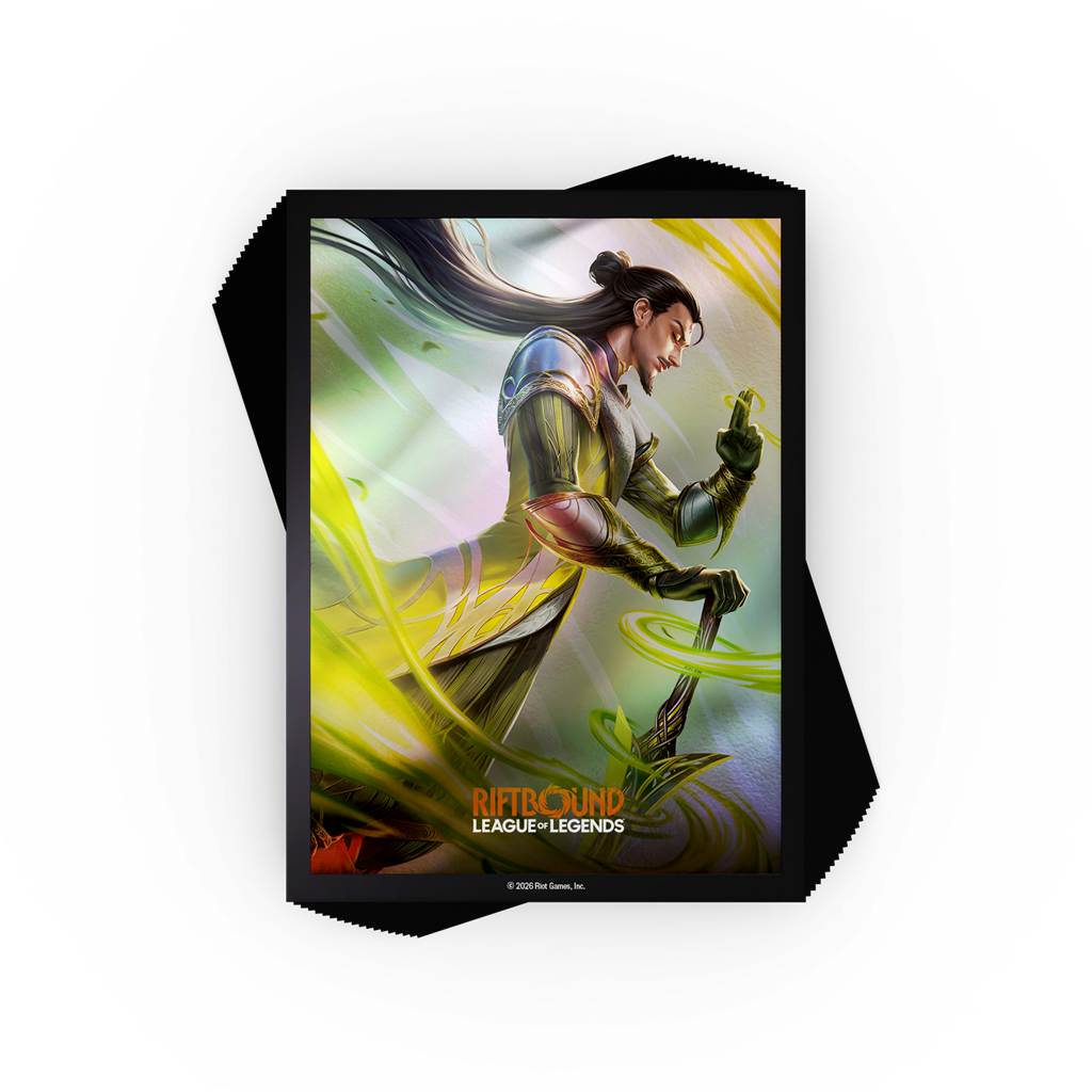 Riftbound: League of Legends TCG – Sleeves – Unleashed: Master Yi, Wuju Master