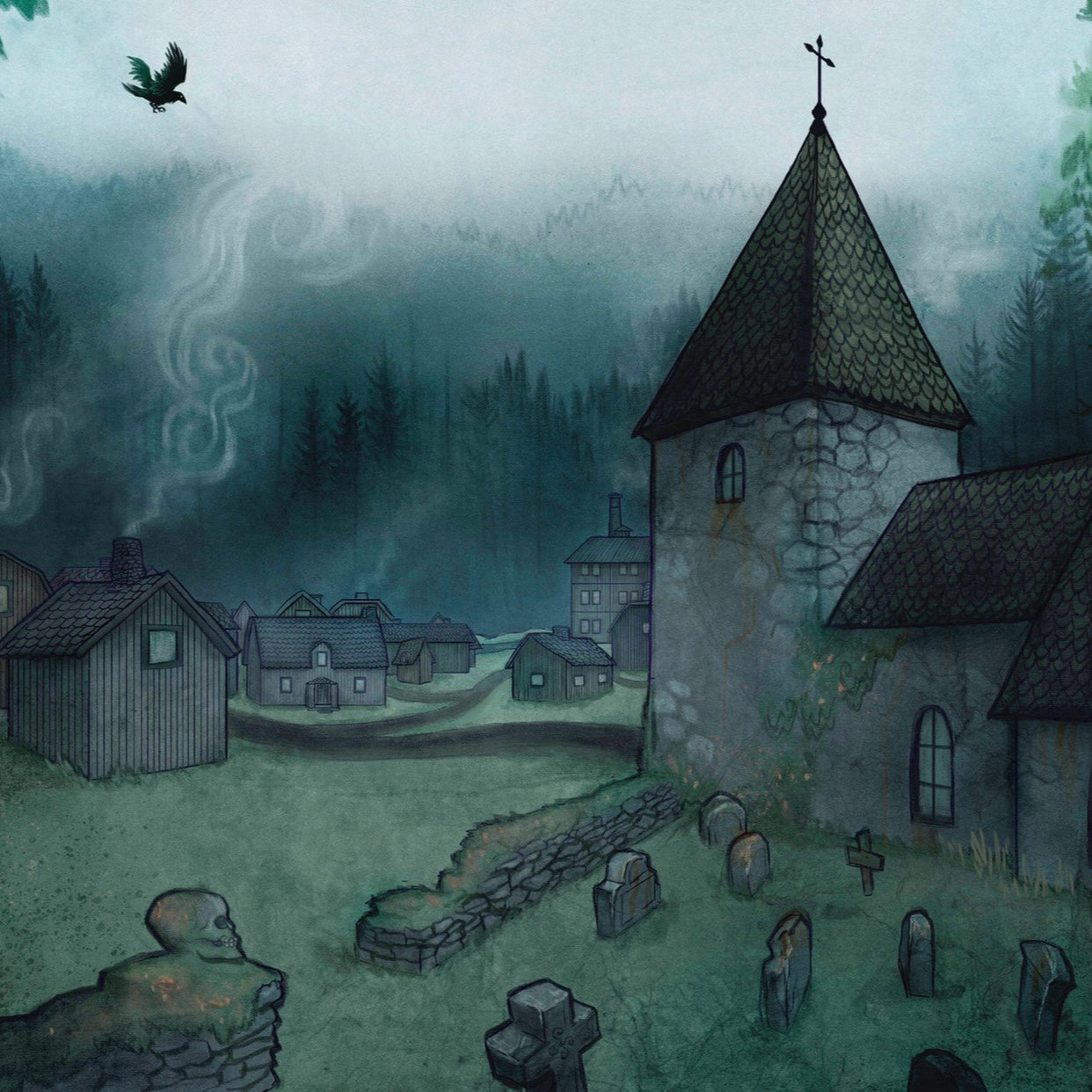 Vaesen Nordic Horror RPG - A Wicked Secret and Other Mysteries - Physical + Digital