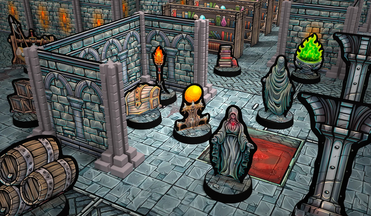Vault of Mini Things Dungeon Diversions - Terrain Expansion Pack Example