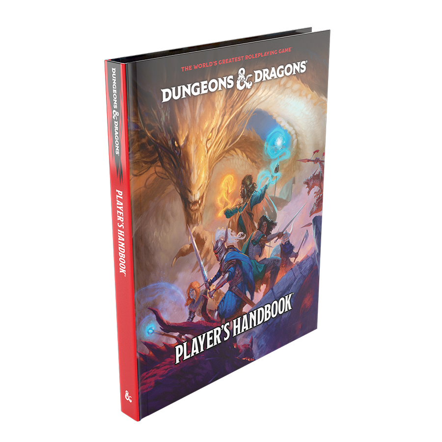 D&D 2024 Player's Handbook Physical + D&D Beyond Download Code Bundle