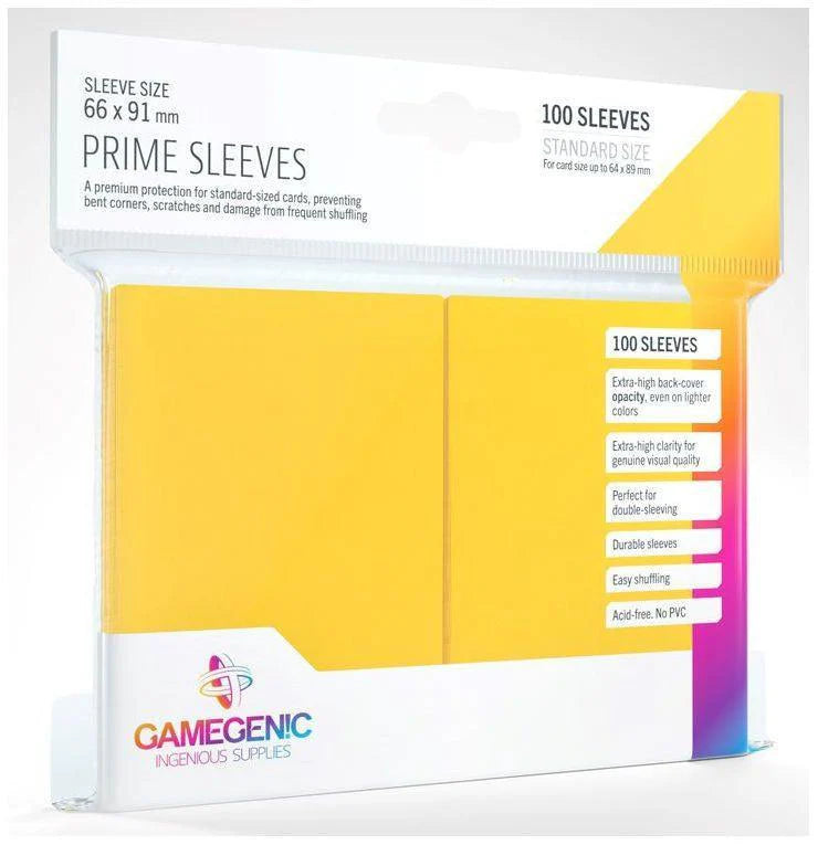 Gamegenic Prime Card Sleeves (66mm x 91mm) (100 Sleeves Per Pack)