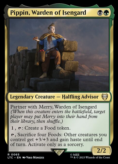 MTG Pippin, Warden of Isengard LTC 065 Regular Nonfoil