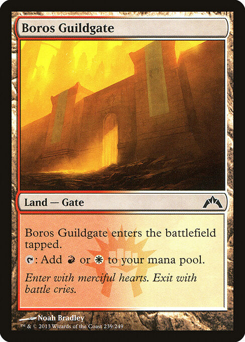 MTG Boros Guildgate GTC 239 Regular Foil
