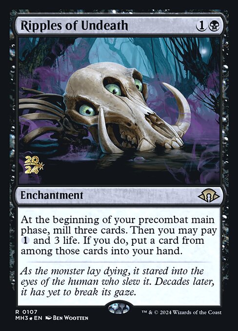 MTG Ripples of Undeath PMH3 107s Prerelease Foil