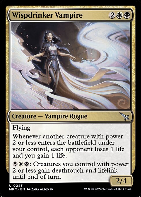 MTG Wispdrinker Vampire MKM 243 Regular Nonfoil