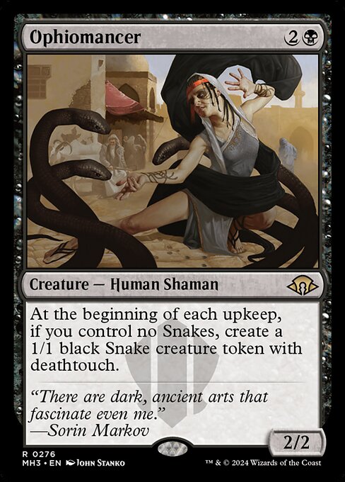 MTG Ophiomancer MH3 276 Regular Foil