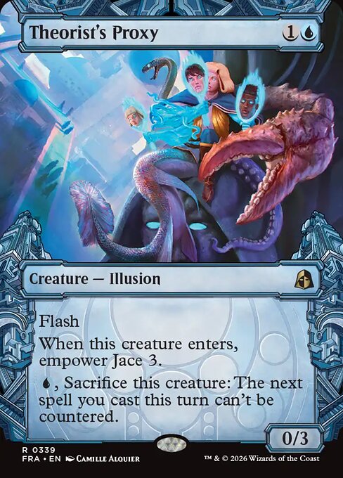 MTG Theorist's Proxy FRA 339 Sculptor's Stronghold Nonfoil front