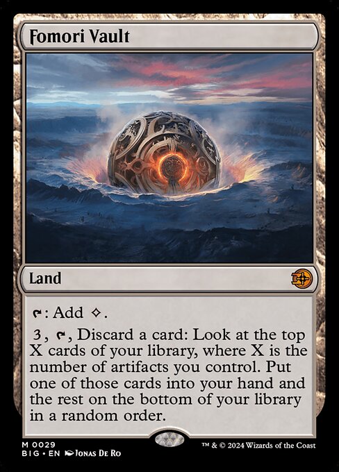 MTG Fomori Vault BIG 029 Regular Nonfoil