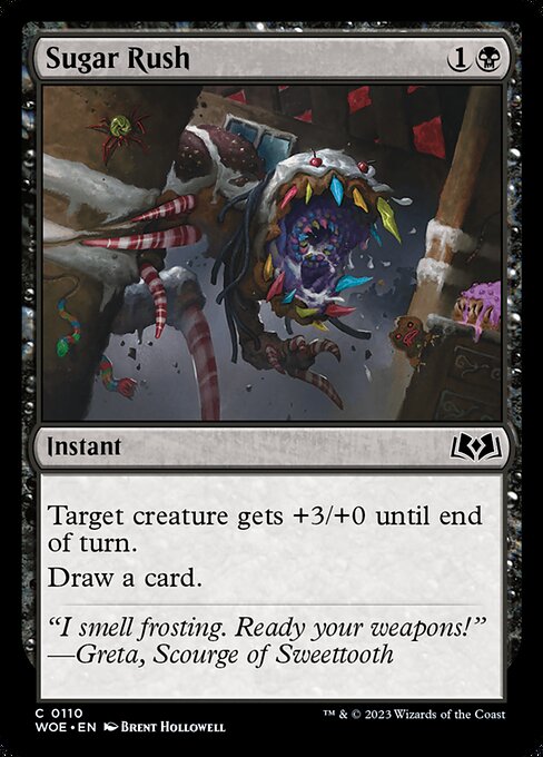 MTG Sugar Rush WOE 110 Regular Nonfoil