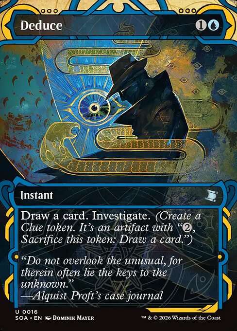 MTG Deduce SOA 016 Mystical Archive Foil