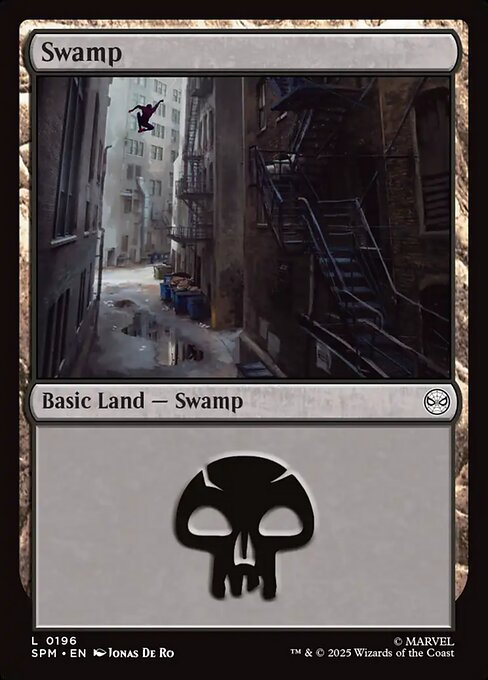 MTG Swamp SPM 196 Regular Basic Land Nonfoil