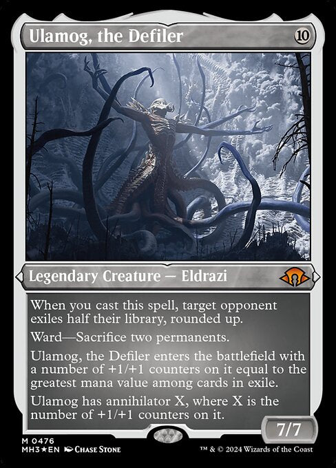 MTG Ulamog, the Defiler MH3 476 Foil Etched Etched