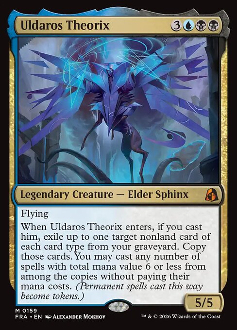 MTG Uldaros Theorix FRA 159 Standard Nonfoil front