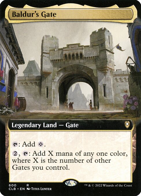 MTG Baldur's Gate CLB 600 Extended Art Nonfoil